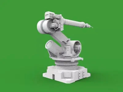 welding machine robotic 3D print model