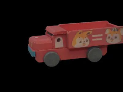 Toy Truck 3D model from CGTrader