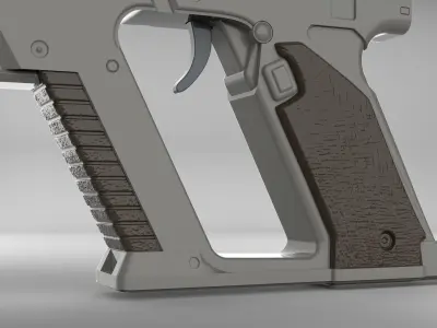 HELLDIVERS 2 - P-2 PEACEMAKER PISTOL - QUALITY 3D PRINT MODEL 3D print model