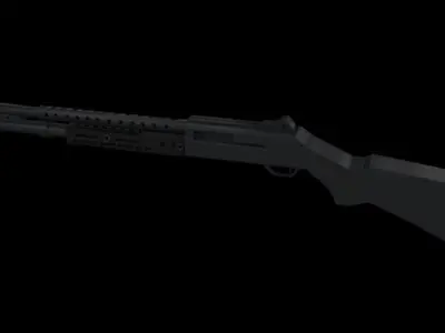 Dmr rifle 3D model