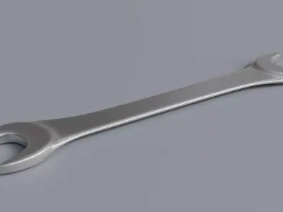 Combination Spanner 3D model