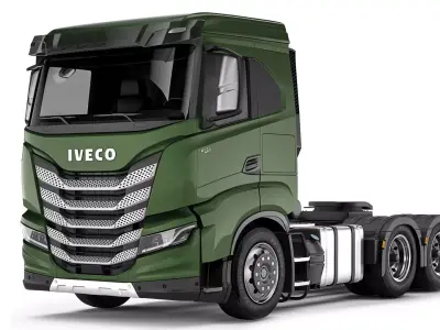 Iveco X-Way 480 Hi-Traction 2021 3D model