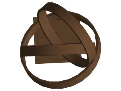 Abstract sculpture 3d model 3D model