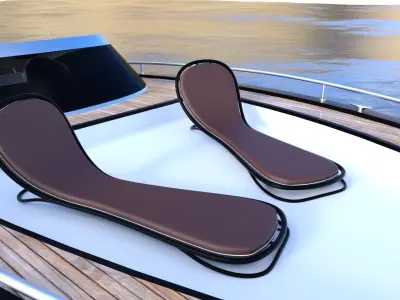 Speed Boat motorboat 3D model