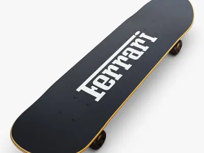 Skateboard v 3 3D model