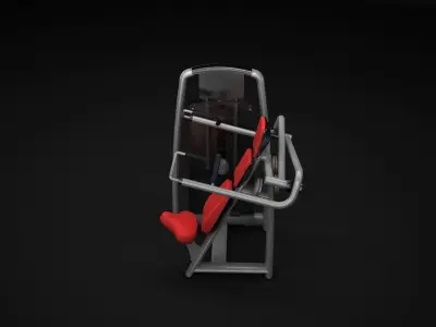 Shoulder Machine 3D model