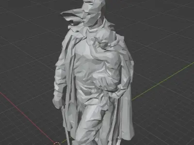 Soviet War Memorial Treptower Park 3D print model