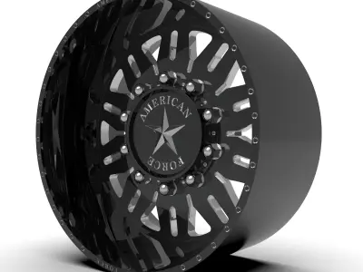 AMERICAN FORCE 6F93 OMEN SD WHEEL 3D print model