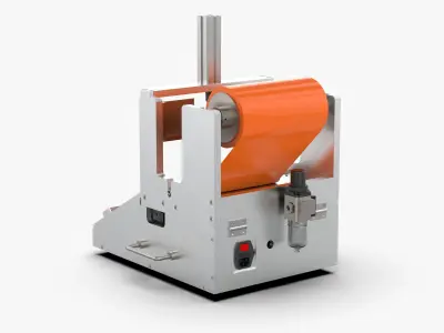 Automatic Cutting Packaging Film Jig Machine Free 3D model purchase