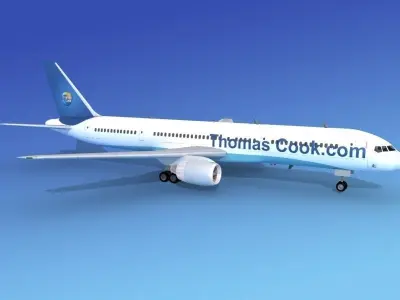 Boeing 757-200 Thomas Cook Airlines 3D model