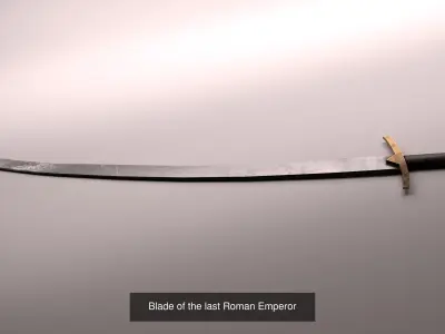 Late Roman Swords 3D Model Pack