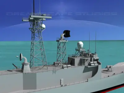 PFG2-1110 ROCS Tian Dan 3D model