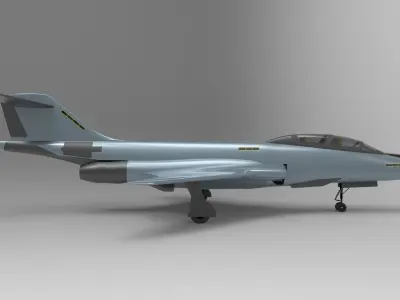 McDonnell F-101 Voodoo 3D model