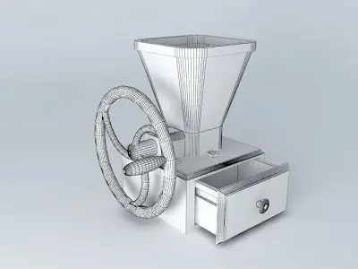 Hand Coffee Grinder Free 3D model