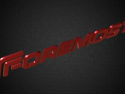 foremost logo 3D model