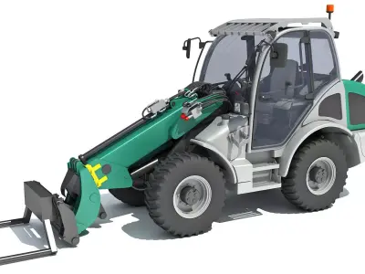 Wheel Loader 3D model
