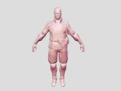 man soldier old 3D print model purchase