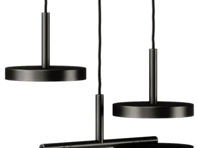 Rafaela Mono and Duo pendant lamp by Robin 3D model