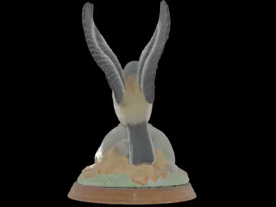 Sparrow Ornament 3D model