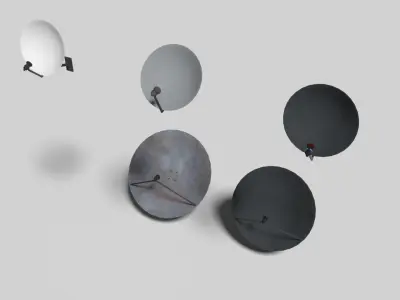 middle east buildings object 3D model