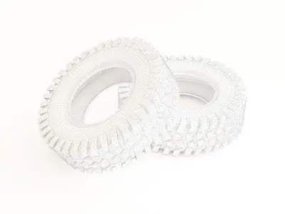 Tire 02 3D model