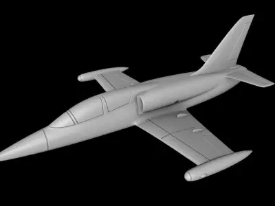 L-39 ALBATROS SCALE 1-72 PRINTABLE STL FILES 3D print model