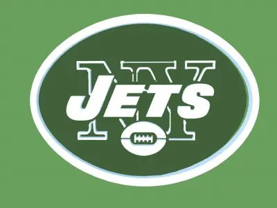 New York Jets Team Logo 3D model