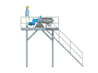 SEPARATOR PLATFORM FOR INSTALLATION GUIDE 3D model