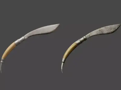 dao bo chau 3D model