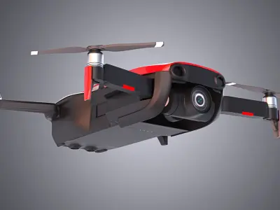 DJI Mavic Air Drone 3D model by udithacgi
