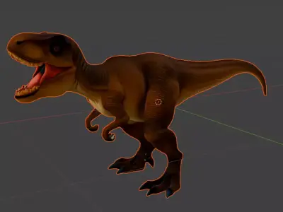 Stylized T-Rex 3D Model 3D model