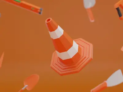 3d construction equipment Free 3D model