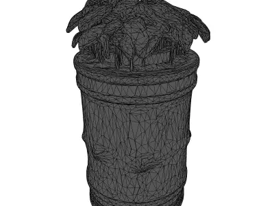 Futuristic Plant Growth Chamber 3D model