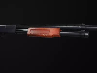 Fort 500 Low-poly 3D model