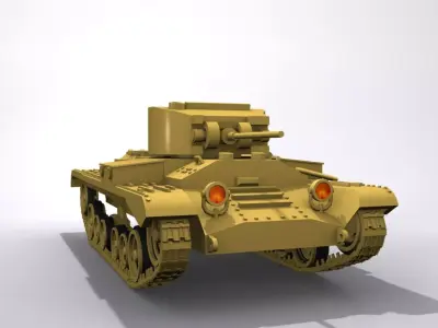 Valentine Mk 2 3D model