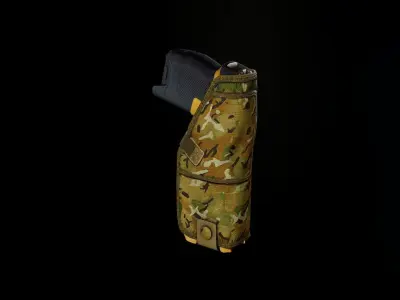 Taser 7 holster Low-poly 3D model