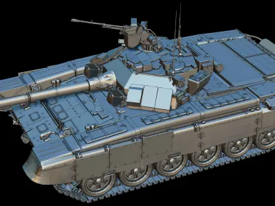 Army Tank 3D model by Aawaargi