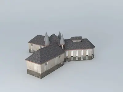 Project X Castle Free 3D model