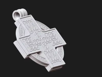 Celtic Cross - Vikings  model to print Part 02   3D print model