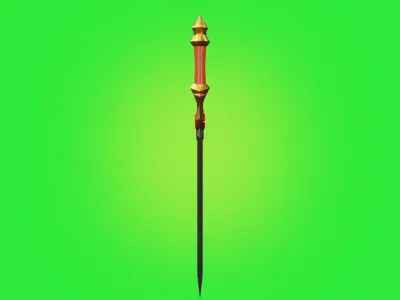 Achilles steel sword Free low-poly 3D model
