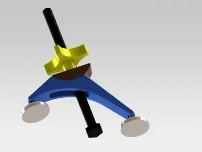 Pivot Clamp Free 3D model