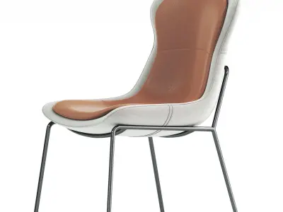 Dining armchair 3D model purchase