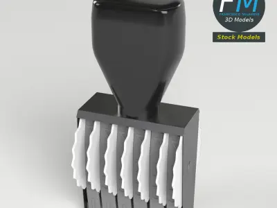 Dater stamp 3D model