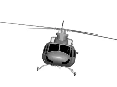 Bell 412 3D model purchase
