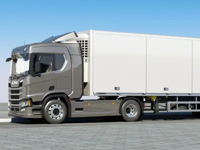 Truck model R 500  3D model
