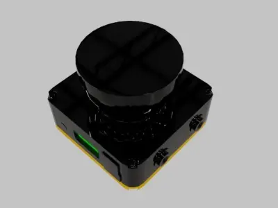 Raser Scanner nonoScan3 PRO IO 3D Model 3D model