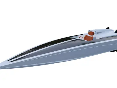 Speed Boat 3D model