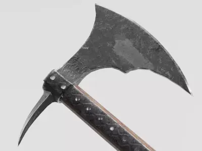 Battle Axe 3D model buy