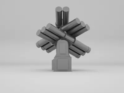 Corvus Chaff Launcher CCL  3D model