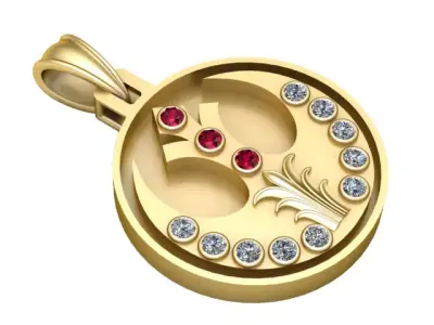 Rebel Alliance Symbol Jewelry Pendant  3D Printable Star 3D print model